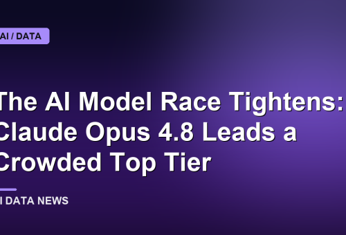The AI Model Race Tightens: Claude Opus 4.8 Leads a Crowded Top Tier