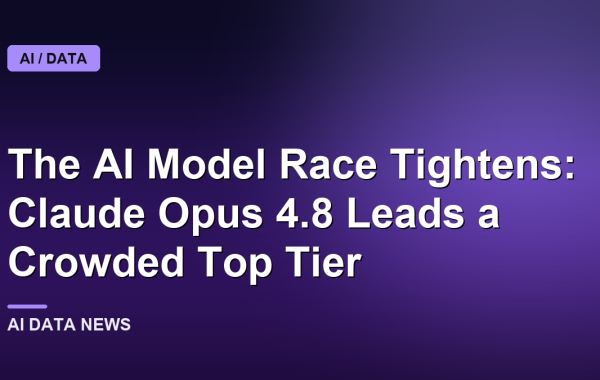 The AI Model Race Tightens: Claude Opus 4.8 Leads a Crowded Top Tier